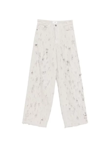 Blugi Haikure zdrențuiți gri