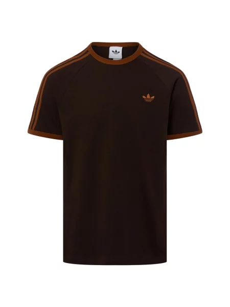 Adidas Originals T-shirt brązowa
