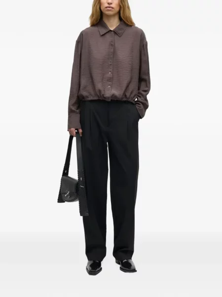 Pantaloni Samsøe Samsøe negru