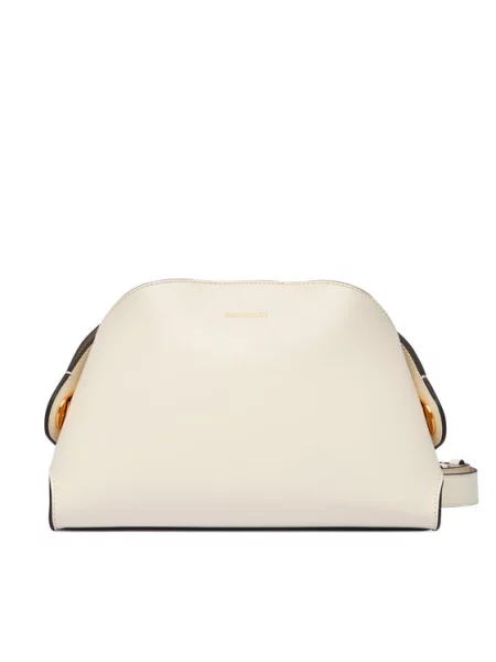 Coccinelle Ročna torba Coccinelletylde Calf E1 15 01 01 Écru