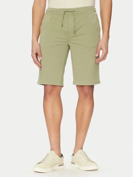 Blend Szövet rövidnadrág zöld