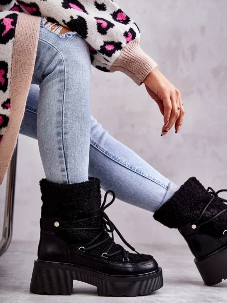 Ботуши Boto черно