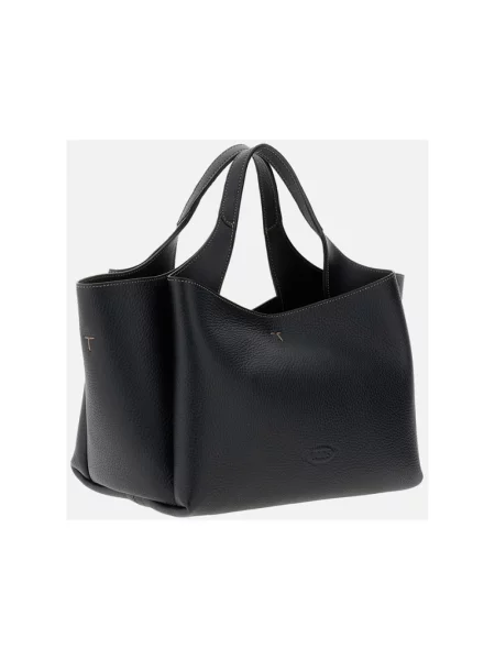 Torebka Tod's skórzana czarna