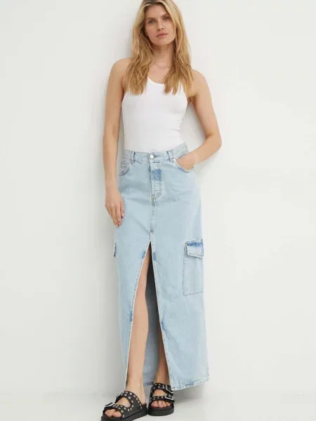 K+LUSHA spódnica jeansowa niebieska