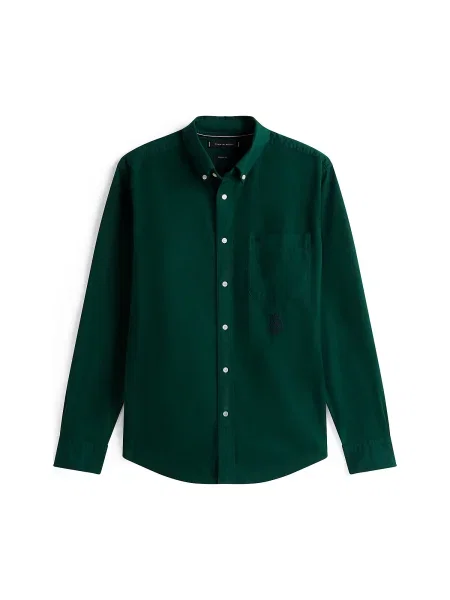 TOMMY HILFIGER Cămașă închis verde