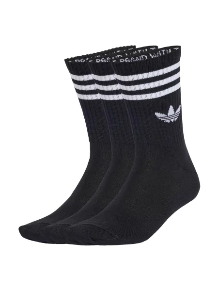 ADIDAS ORIGINALS Ponožky / biela čierna