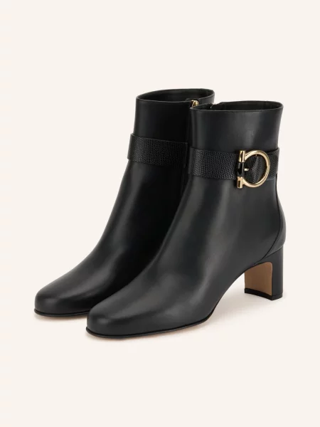 Ferragamo Botki Jamie schwarz czarne