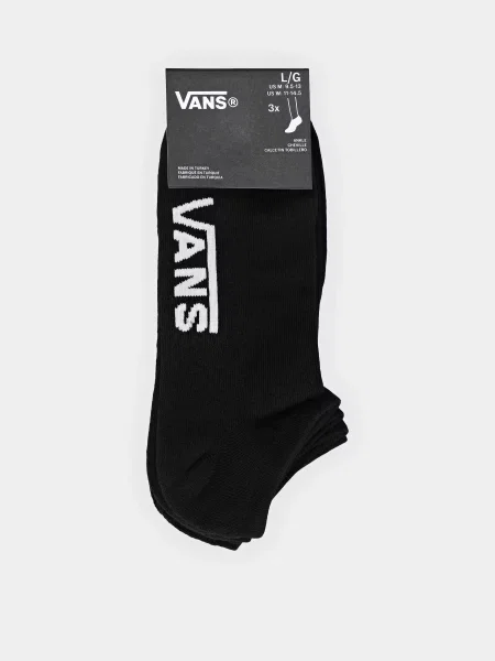 Vans CLASSIC KICK Набір шкарпеток Бавовна/поліестер/еластан чорний