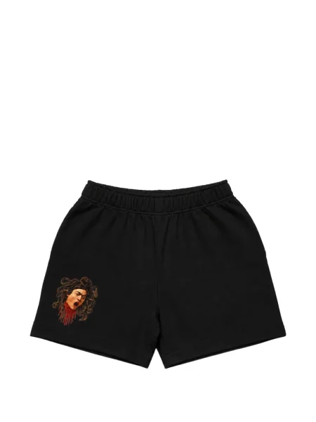 Pantaloni scurți Melt cu imagine negru