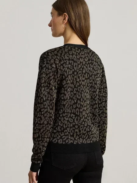 Lauren Ralph Lauren Geacă tricotată PARRIE auriu negru