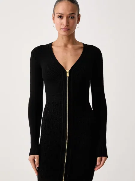 Marciano by Guess rochie cu vâscoză NALIYA negru