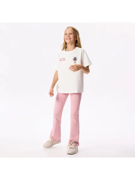 Reserved Bő szárú leggings rózsaszín