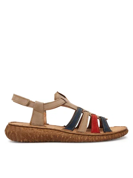 Босоніжки Josef Seibel Ronja 07 Taupe-Multi бежеві