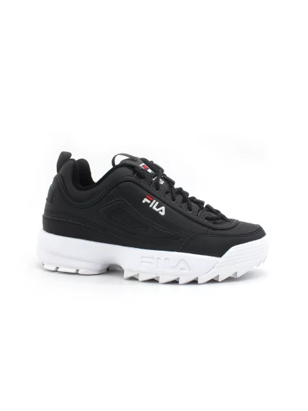 Sneakersy Fila skórzane czarne