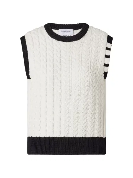 Top Thom Browne de lână