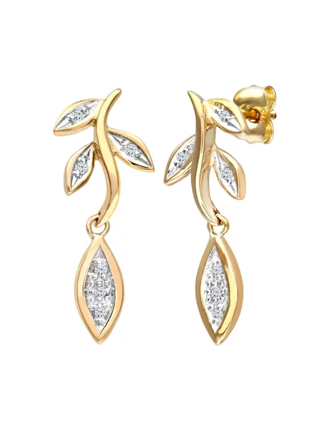 DIAMANT LETERNEL Cercei auriu