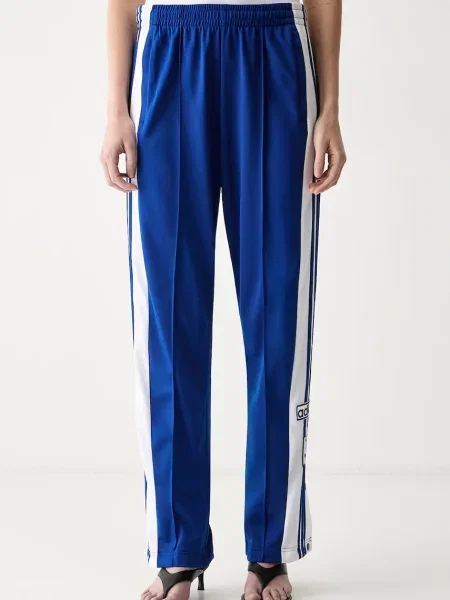Adidas Originals teplákové nohavice dámske Adibreak modrá