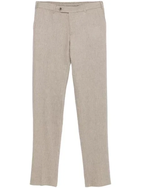 Pantaloni Pt Torino din fetru maro