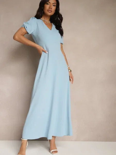 Rochie Efrusae albastră