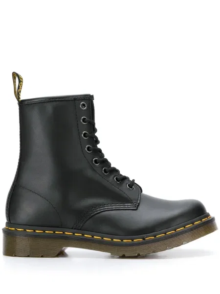 Botine Dr. Martens din dantelă negru