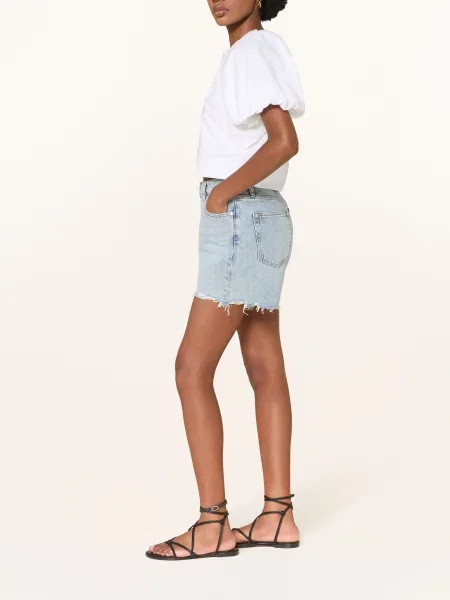 Frame Szorty Jeansowe The Everyday Short blau