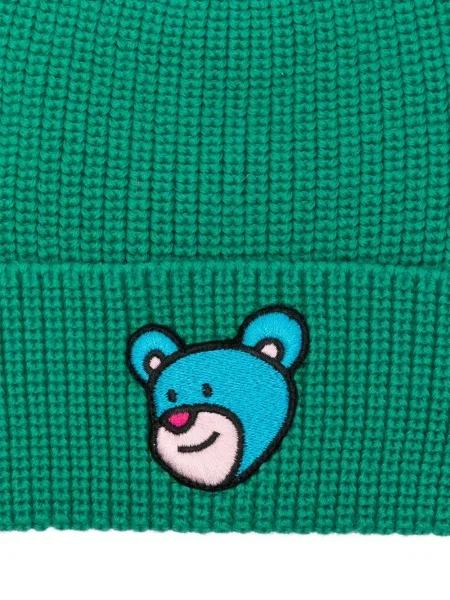 Teddy žebrovaný čepice Inbetweeners zelený