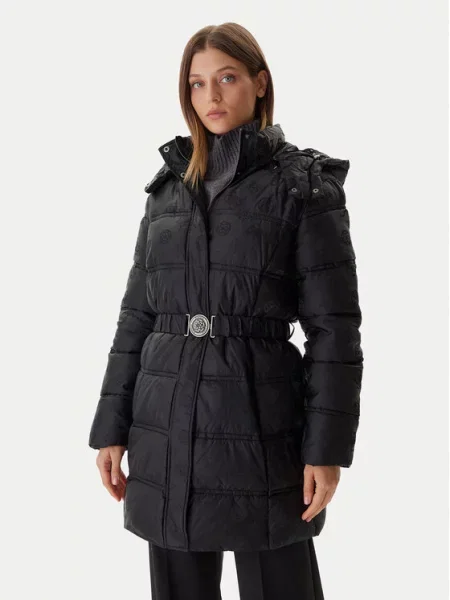 Guess Зимове пальто чорний