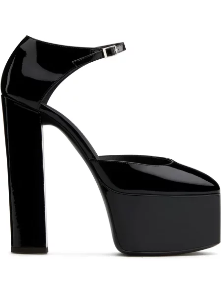 Pantofi cu toc Giuseppe Zanotti cu platformă negru