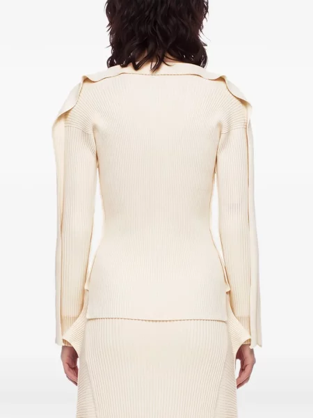 Top Issey Miyake tricotate cu volane