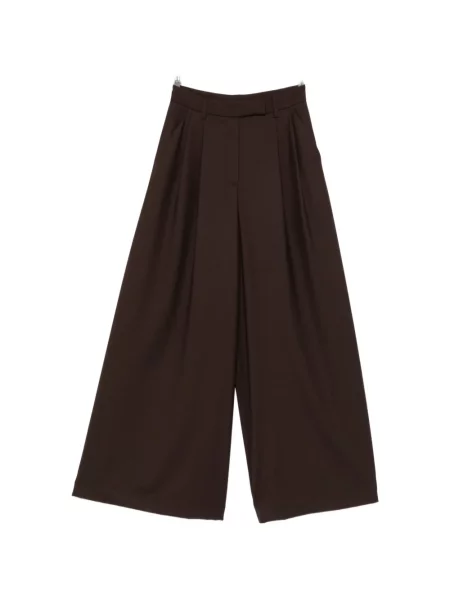 Pantaloni palazzo Co.go maro