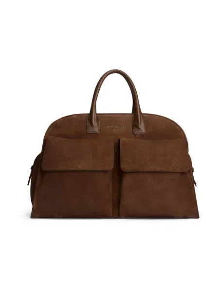 TOMMY HILFIGER Potovalka za konec tedna rjava