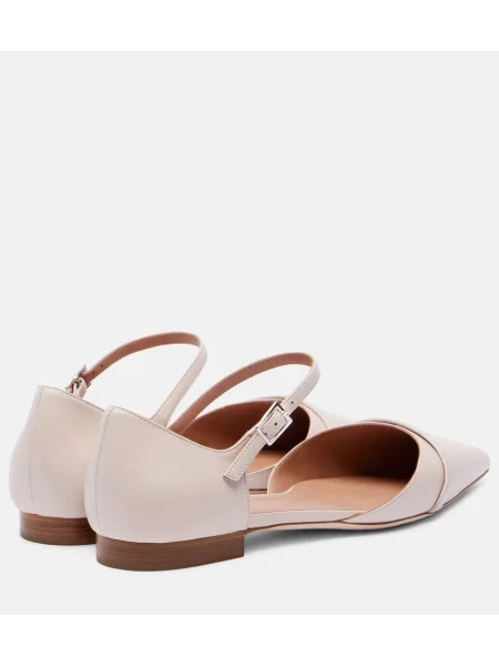 Balerini Malone Souliers din piele bej