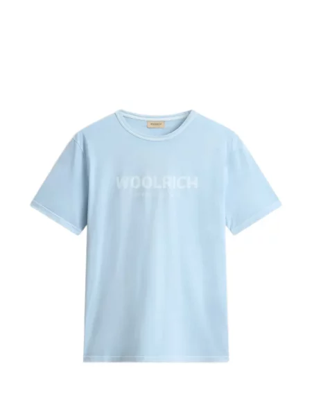 Tricou Woolrich cu imagine albastru