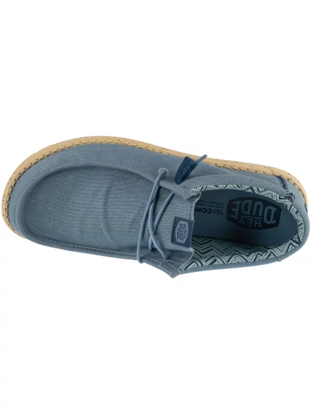 Pantofi Heydude stretch albastru