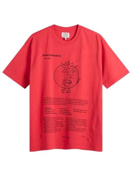 Koszulka Damson Madder czerwona