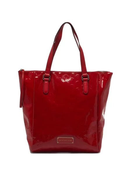 Geantă shopper Marc By Marc Jacobs cu buline roșu