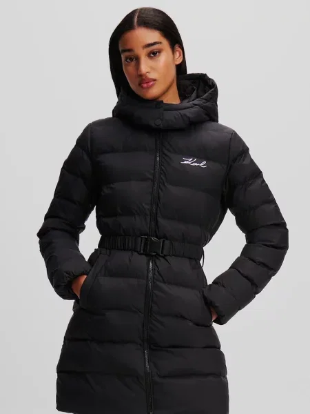 Karl Lagerfeld geacă de iarnă negru