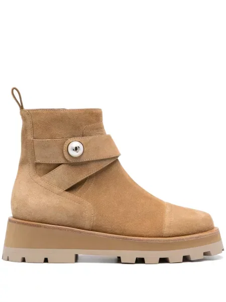 Cizme scurte Jimmy Choo maro