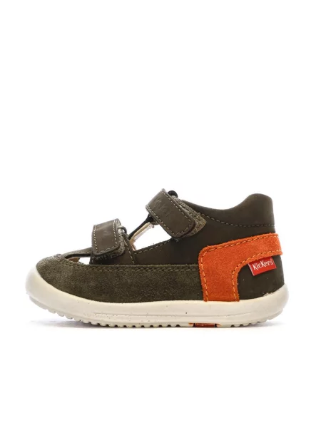 Sandały Chłopięce Kickers Salome Khaki zielone