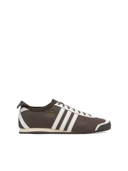 Sneakersy Adidas Originals skórzane brązowe
