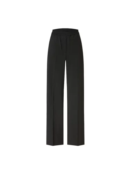 Spodnie Weekend Max Mara wełniane czarne