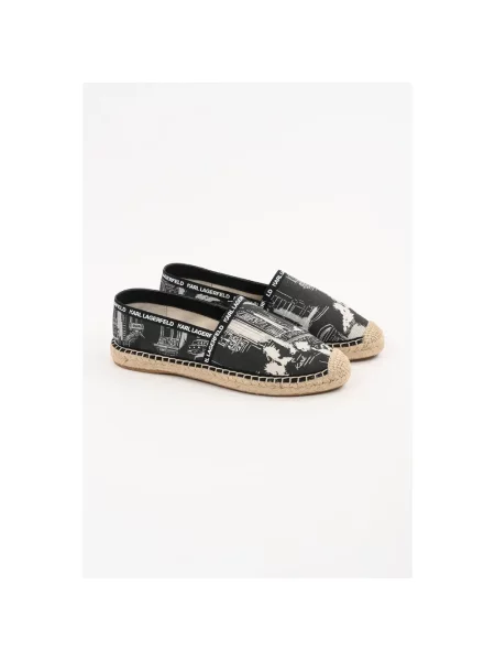 Espadryle Karl Lagerfeld czarne