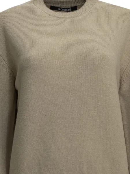 Pulover Jacquemus cu autograf