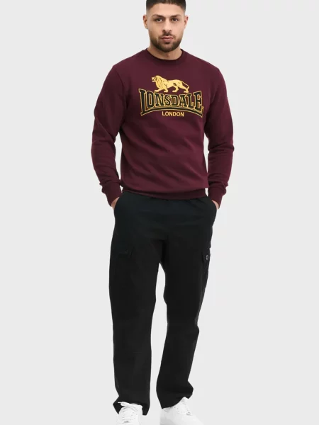 Світшот Lonsdale бордовий