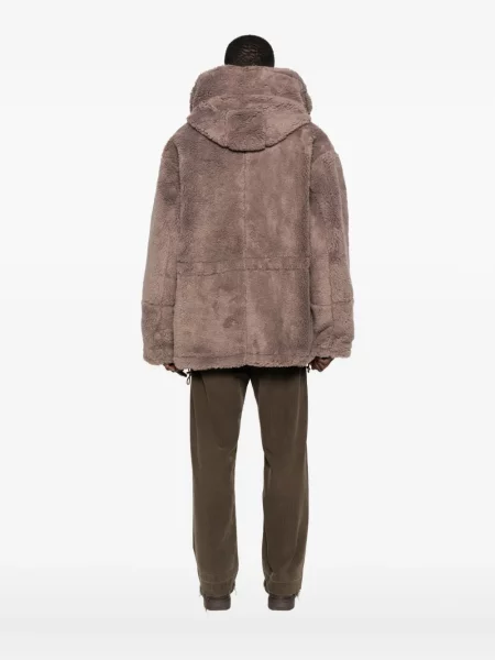 Krzneni kaput Bluemarble smeđa