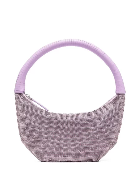 Geantă Staud de cristal violet