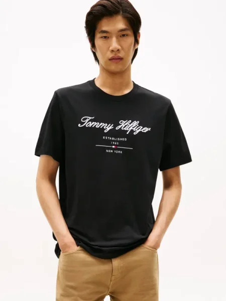 Tommy Hilfiger Tricou | negru
