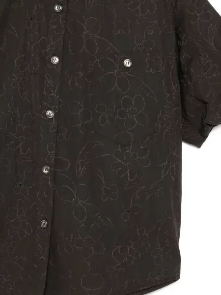 Bluză Jnby cu model floral maro