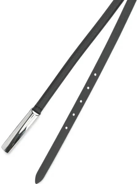 Cu centură curea Anderson's din piele cu cataramă negru