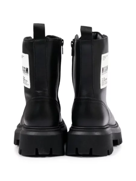 Buty do kostki dziecięce Msgm czarne